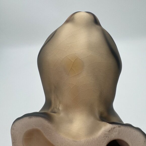 Midcentury Harvey Knox Porcelain Cat Life-Size Lifelike Signed 7-1/2" Kitten Cat - Picture 12 of 12